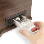 Fenton gramofon Memphis Vintage Record Player Dark Wood