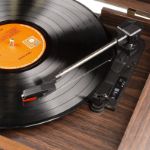 Fenton gramofon Memphis Vintage Record Player Dark Wood