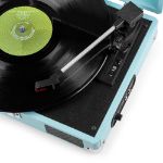 Audizio gramofon RP111BL Record Player Briefcase Blue