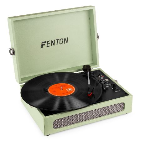 Fenton gramofon RP118C Record Player Briefcase with BT in/out
