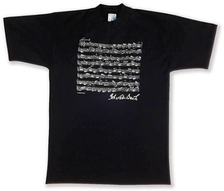 DP MAJICA S KRATKIMI ROKAVI ROKOPIS BACH MEDIUM