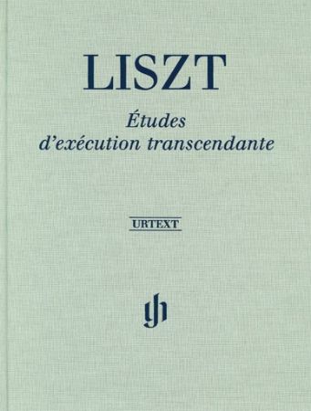 LISZT:ETUDES D'EXECUTION TRANSCENDANTE HARD COVER