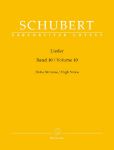 SCHUBERT:LIEDER HIGH VOICE VOL.10