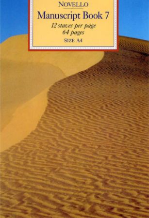NOTNI ZVEZEK NOVELLO BOOK 7 A4 64 STRANI