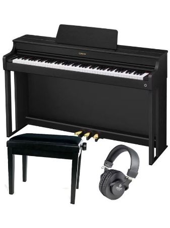 CASIO AP-300BK NEW CELVIANO SET DIGITALNI PIANINO S STOLOM IN SLUŠALKAMI