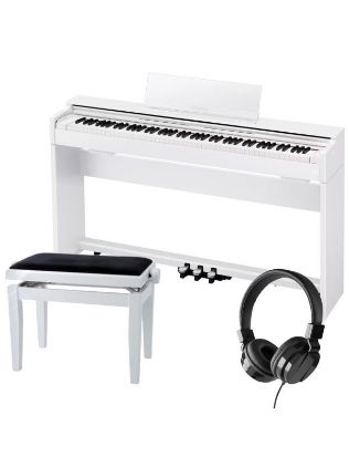 CASIO AP-S200WE CELVIANO SET DIGITALNI PIANINO S STOLOM IN SLUŠALKAMI
