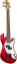 KALA U-Bass električni ukulele bass Solid Body 4-string Fretted, Red w/bag