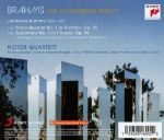 BRAHMS:SYMPHONY NO.3 & PIANO QUARTET OP.25 NO.1/NOTOS QUARTETT