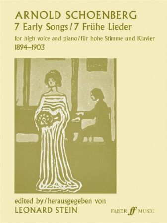 SCHOENBERG:7 EARLY SONGS FOR HIGH VOICE AND PIANO 1894-1903