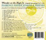 FLORENCE FOSTER JENKINS MURDER ON THE HIGH Cs