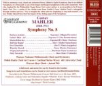 MAHLER:SYMPHONY MO.8 "SYMPHONY OF A THOUSAND"/WIT 2CD