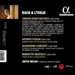 BACH  & L'ITALIE/JUSTIN TAYLOR CLAVECIN