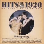 HITS OF 1920 ORIGINAL RECORDINGS