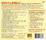 LOESSER:GUYS & DOLLS ORIGINAL CAST RECORDING 1950