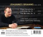 BRAHMS:PIANO CONCERTO NO.1,FOUR BALLADES/LARS VOGT