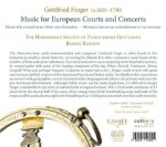 FINGER:MUSIC FOR EUROPEAN COURTS AND CONCERTS/RAWSON