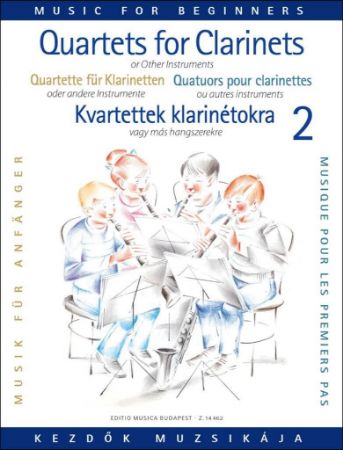  MUSIC FOR BEGINNERS QUARTETS CLARINET 2