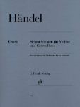 HANDEL:SEVEN SONATAS FOR VIOLIN AND BASSO CONTINUO