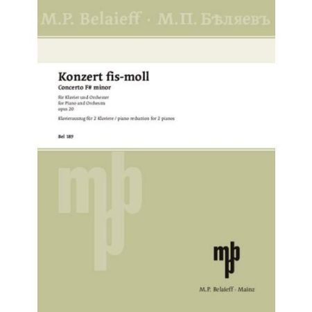 SKRJABIN:PIANO CONCERTO/KLAVIER KONZERT OP. 20 F# MINOR