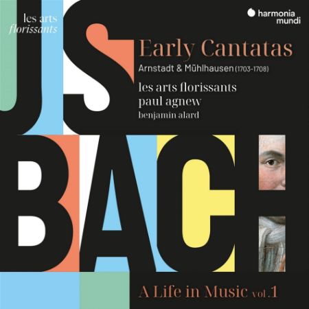 BACH J.S.:EARLY CANTATAS/A LIFE IN MUSIC VOL.1/LES ARTS FLORISSANTS/AGNEW