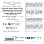 MARIN MARAIS:TOMBEAU/DEUXIEME LIVRE DE PIECES DE VIOLE