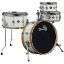 Tamburo set bobnov 4GIG Glossy white soft sparkle color