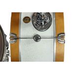 Tamburo set bobnov 4GIG Glossy white soft sparkle color