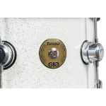 Tamburo set bobnov 4GIG Glossy white soft sparkle color