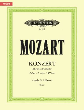 MOZART:KONZERT C-DUR KV246 FUR 2 KLAVIER