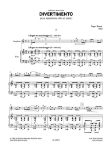 BOUTRY:DIVERTIMENTO FOR ALTO SAXOPHONE AND PIANO