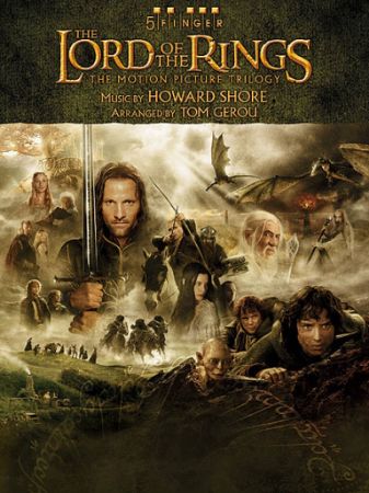 THE LORD OF THE RINGS 5 FINGER PIANO