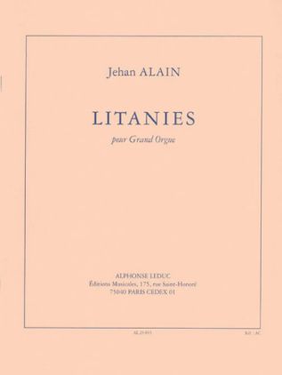 ALAIN:LITNIES,GRANDE ORGUE