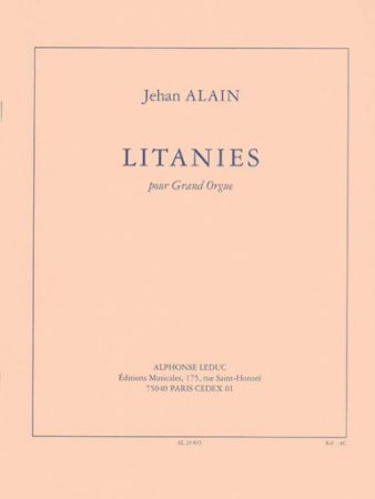 ALAIN:LITNIES,GRANDE ORGUE
