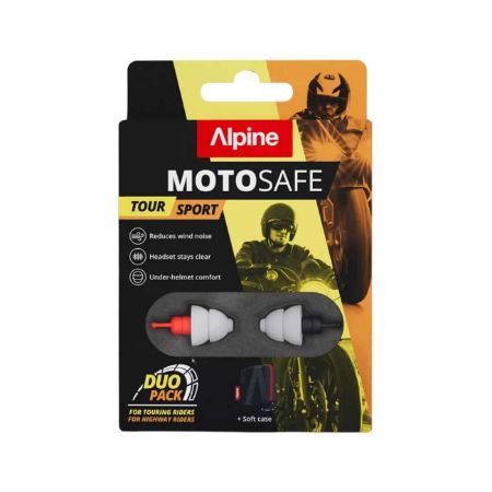 Čepki za ušesa Alpine Motosafe Duo pack