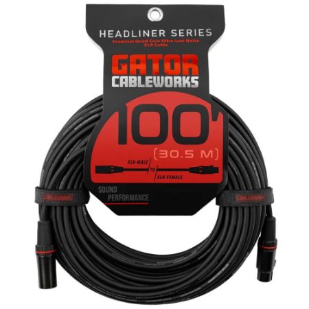 Gator Cableworks kabel C-C 30 m Headliner Series Premium XLR Microphone Cable