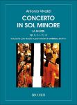 VIVALDI:CONCERTO IN SOL MINORE LA NOTE OP.X,2-F VI,13 FLUTE AND PIANO