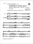 VIVALDI:CONCERTO IN SOL MINORE LA NOTE OP.X,2-F VI,13 FLUTE AND PIANO