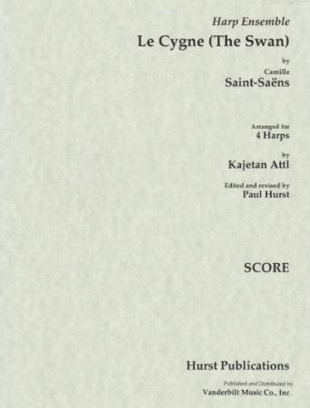 SAINT-SAENS/ATTL:LE CYGNE(THE SWAN) FOR 4 HARPS