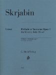SKRJABIN:PRELUDE ET NOCTURNE OP.9 FOR PIANO LEFT HAND