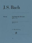 BACH J.S.:ITALIAN CONCERTO BWV 971 FOR PIANO