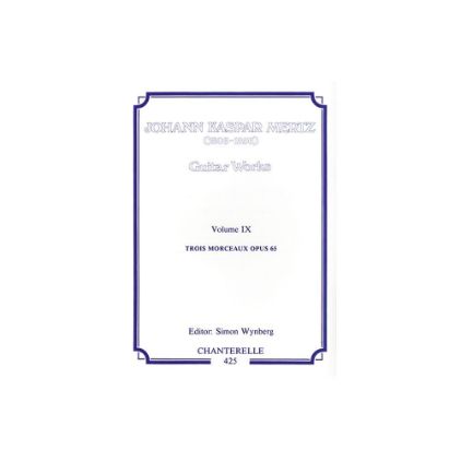 MERTZ:GUITAR WORKS VOL.9