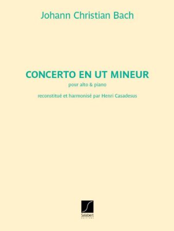BACH J.C.:CONCERTO EN UT MINEUR POUR VIOLA & PIANO (CASADESUS)