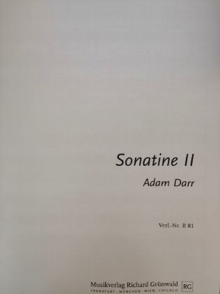 DARR:SONATINE II ZITHER