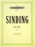 SINDING:SUITE OP.10 VIOLIN AND PIANO