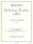 BOCHSA:CELEBRES ETUDES POUR HARPE VINGT ETUDES VOL.2
