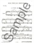 RENIE:6 PIECES BREVES POUR HARPE
