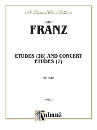 FRANZ:ETUDES AND CONCERT ETUDES FOR HORN