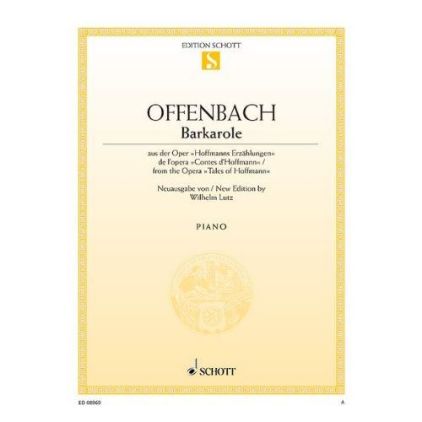 OFFENBACH:BARKAROLE PIANO
