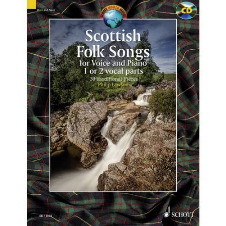 SCOTTISH FOLK SONGS FOR VOICE AND PIANO + CD