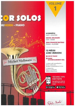 MOLINARO:COR SOLOS VOL.1 + AUDIO ACCESS